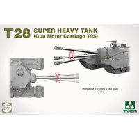 Takom 1/35 T28 Super Heavy Tank Gun Motor Carriage T95