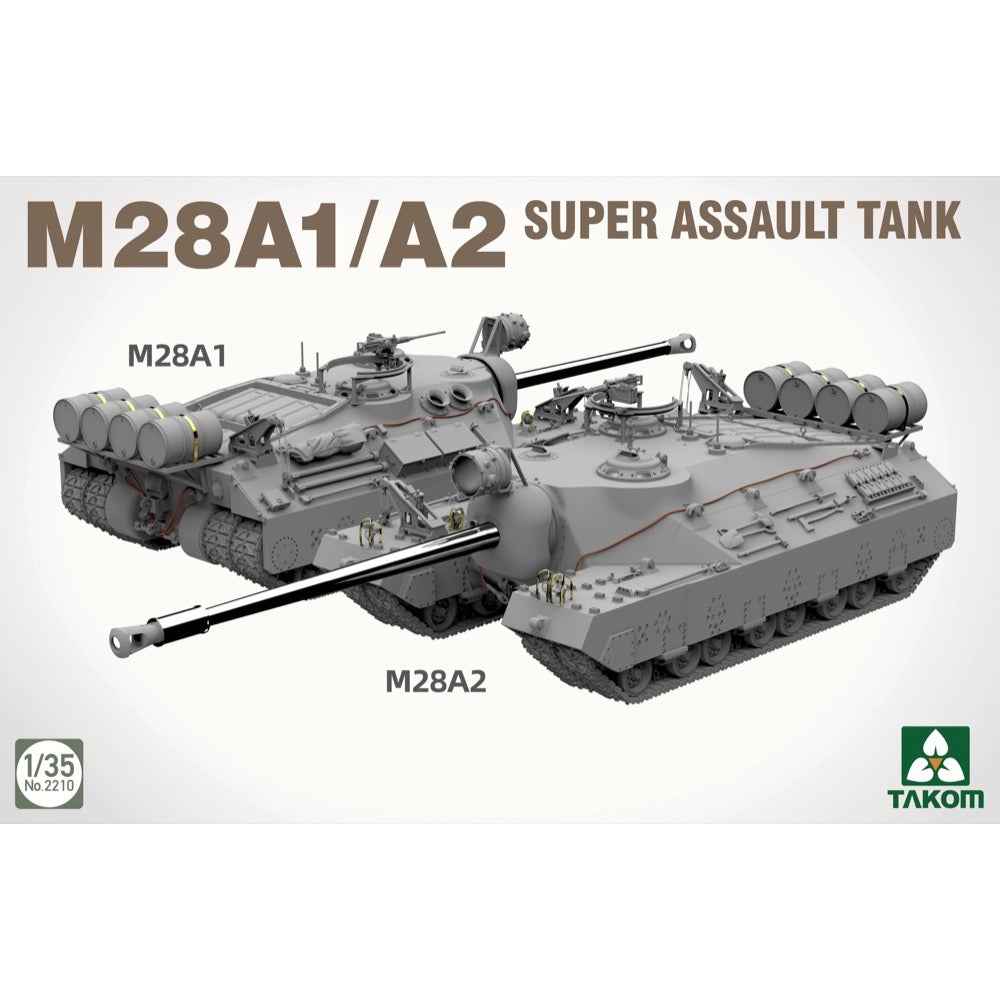 Takom 1/35 M28A1/A2 Super Assault Tank