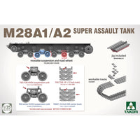 Takom 1/35 M28A1/A2 Super Assault Tank