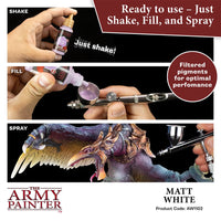 The Army Painter AW1102 Warpaints Air Matt White 18ml Acrylic Paint