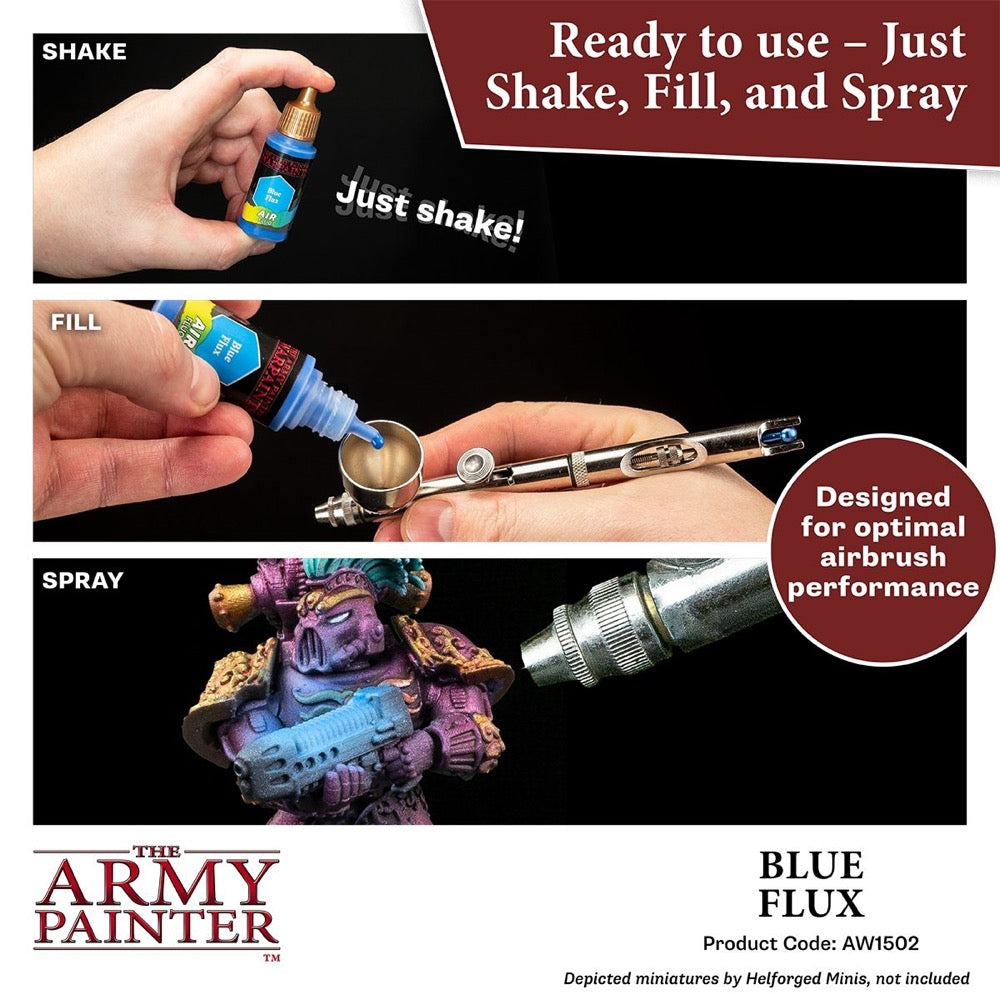 The Army Painter AW1502 Warpaints Air Blue Flux 18ml Acrylic Paint
