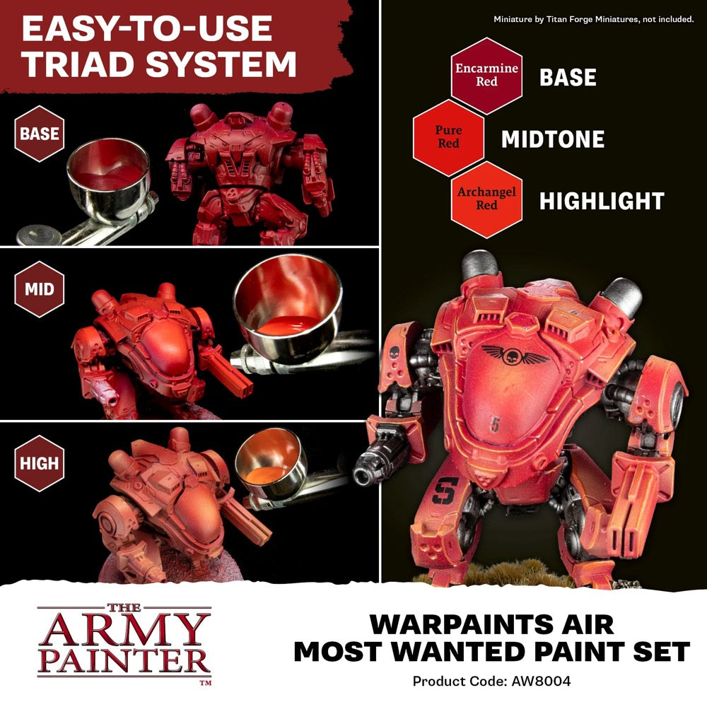 The Army Painter Warpaints Air: Most Wanted Set