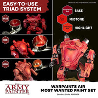 The Army Painter Warpaints Air: Most Wanted Set