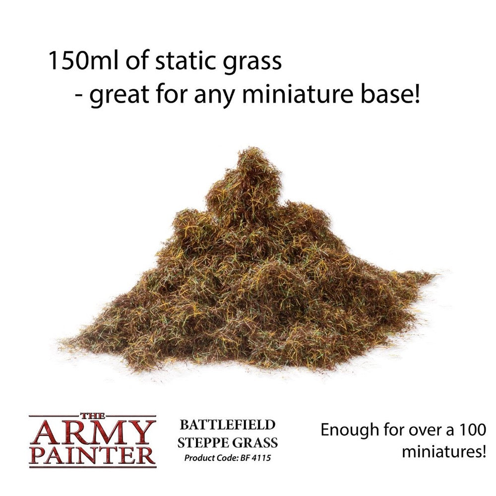 The Army Painter BF4115 Battlefield Basing Steppe Grass