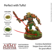 The Army Painter BF4115 Battlefield Basing Steppe Grass