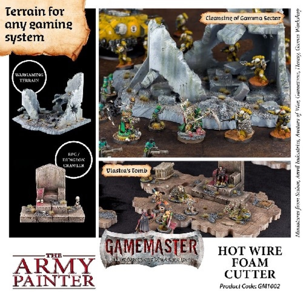 The Army Painter GM1002 GameMaster Hot Wire Foam Cutter