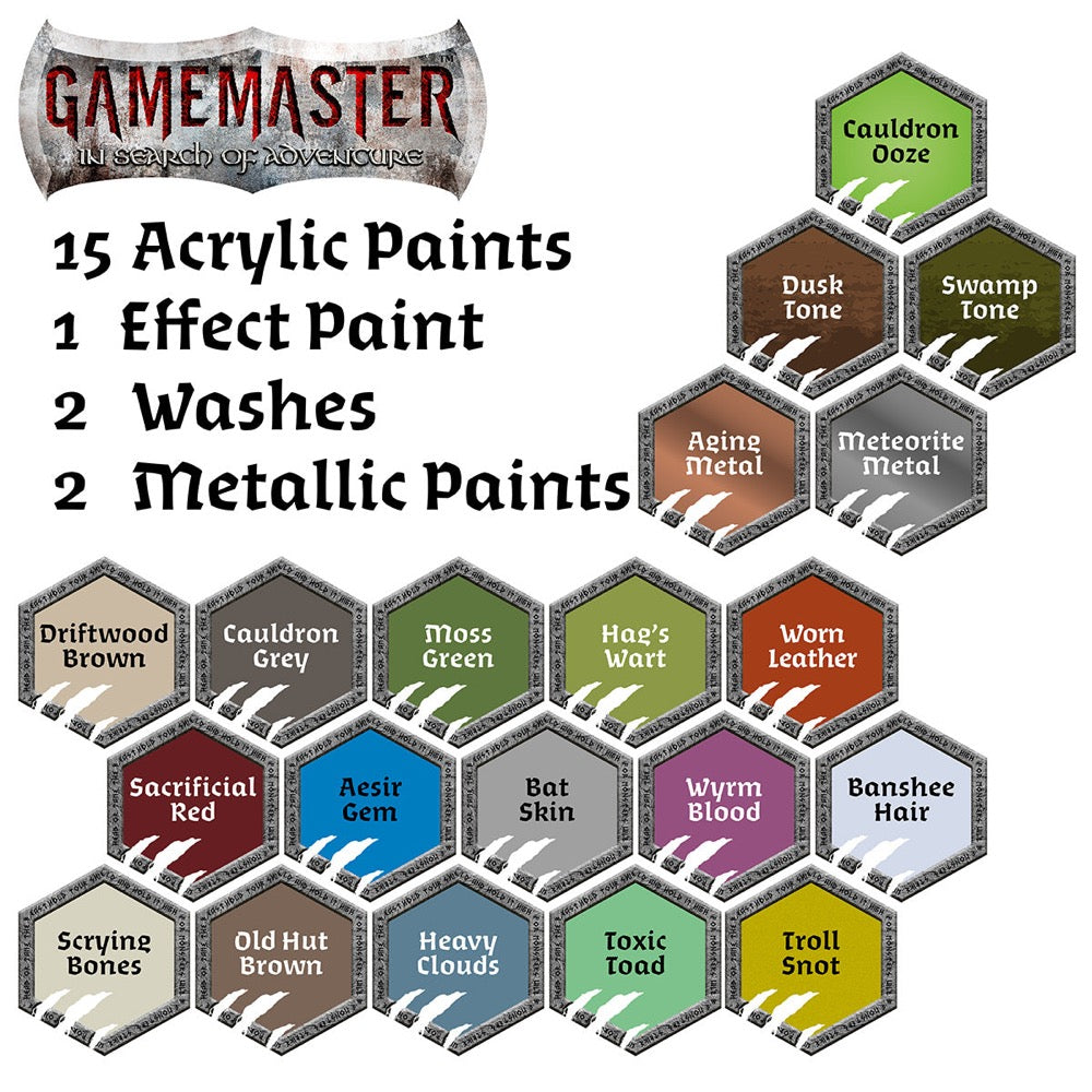 The Army Painter GM1007 GameMaster Wilderness Adventures Paint Set