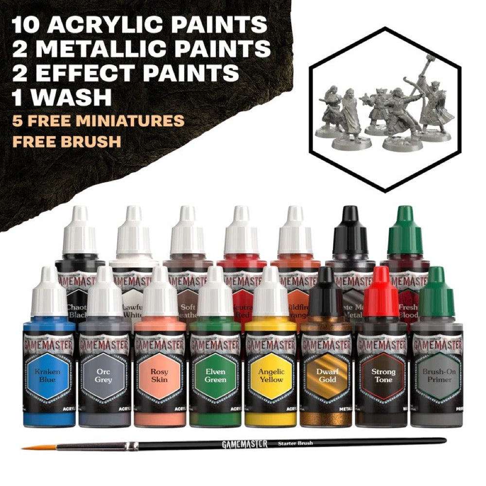 The Army Painter GameMaster Adventure Starter Role-Playing Paint Set
