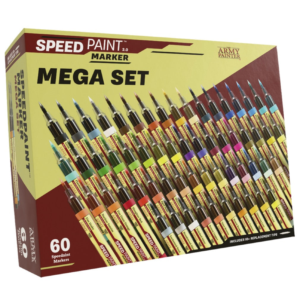 The Army Painter Speedpaint Marker Mega Set (60 Colours)