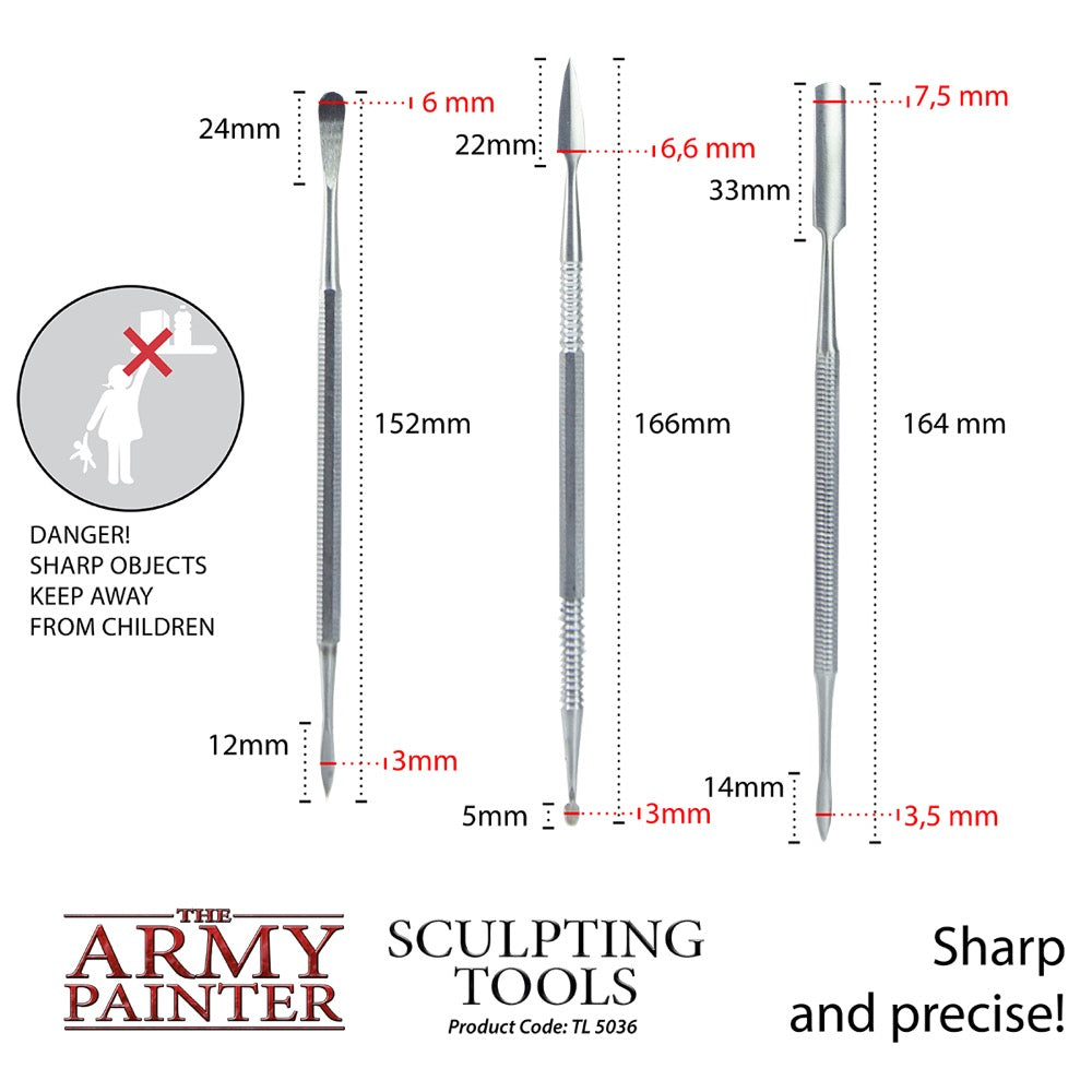 The Army Painter TL5036 Sculpting Tools