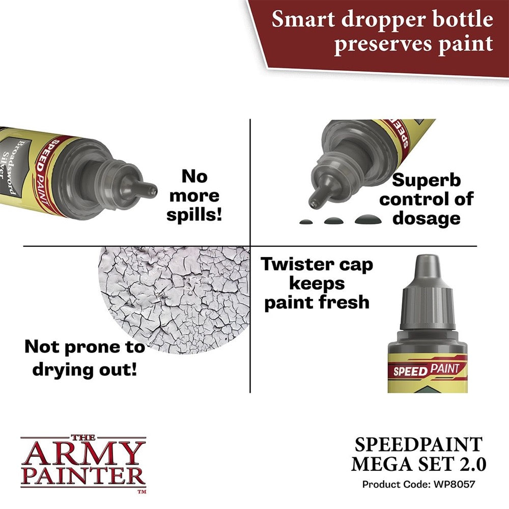 The Army Painter WP8057 Speedpaint Mega Set 2.0