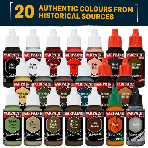 The Army Painter Historical: WWII British Paint Set