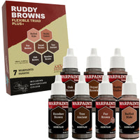 The Army Painter Warpaints Fanatic Flexible Triad PLUS Ruddy Browns