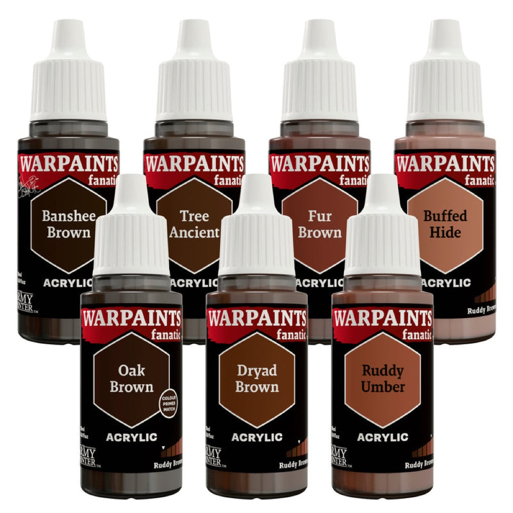 The Army Painter Warpaints Fanatic Flexible Triad PLUS Ruddy Browns
