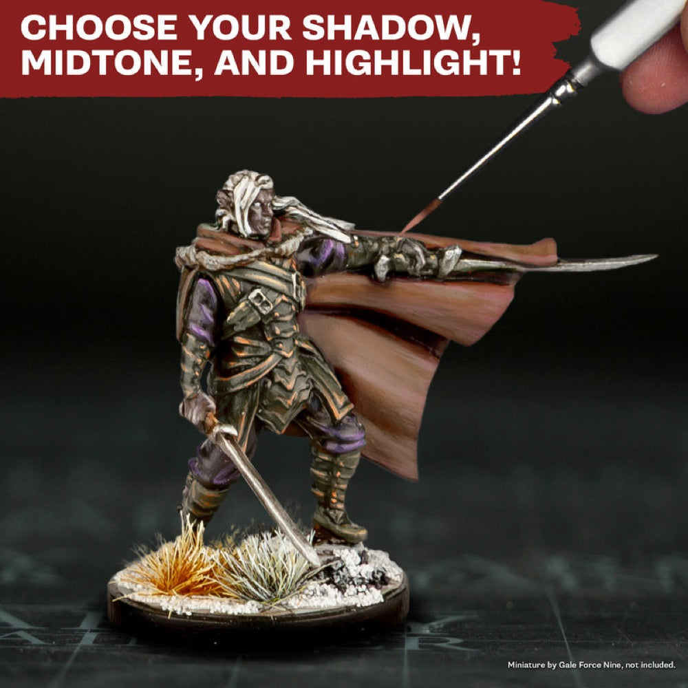The Army Painter Warpaints Fanatic Flexible Triad PLUS Ruddy Browns
