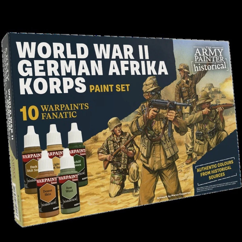 The Army Painter Historical: WWII German Afrika Korps Paint Set