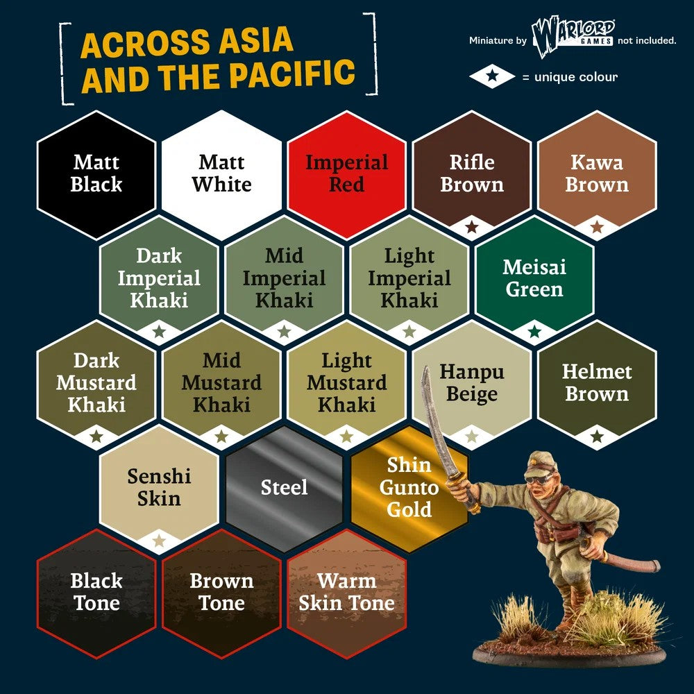 The Army Painter Historical: WWII Imperial Japanese Paint Set