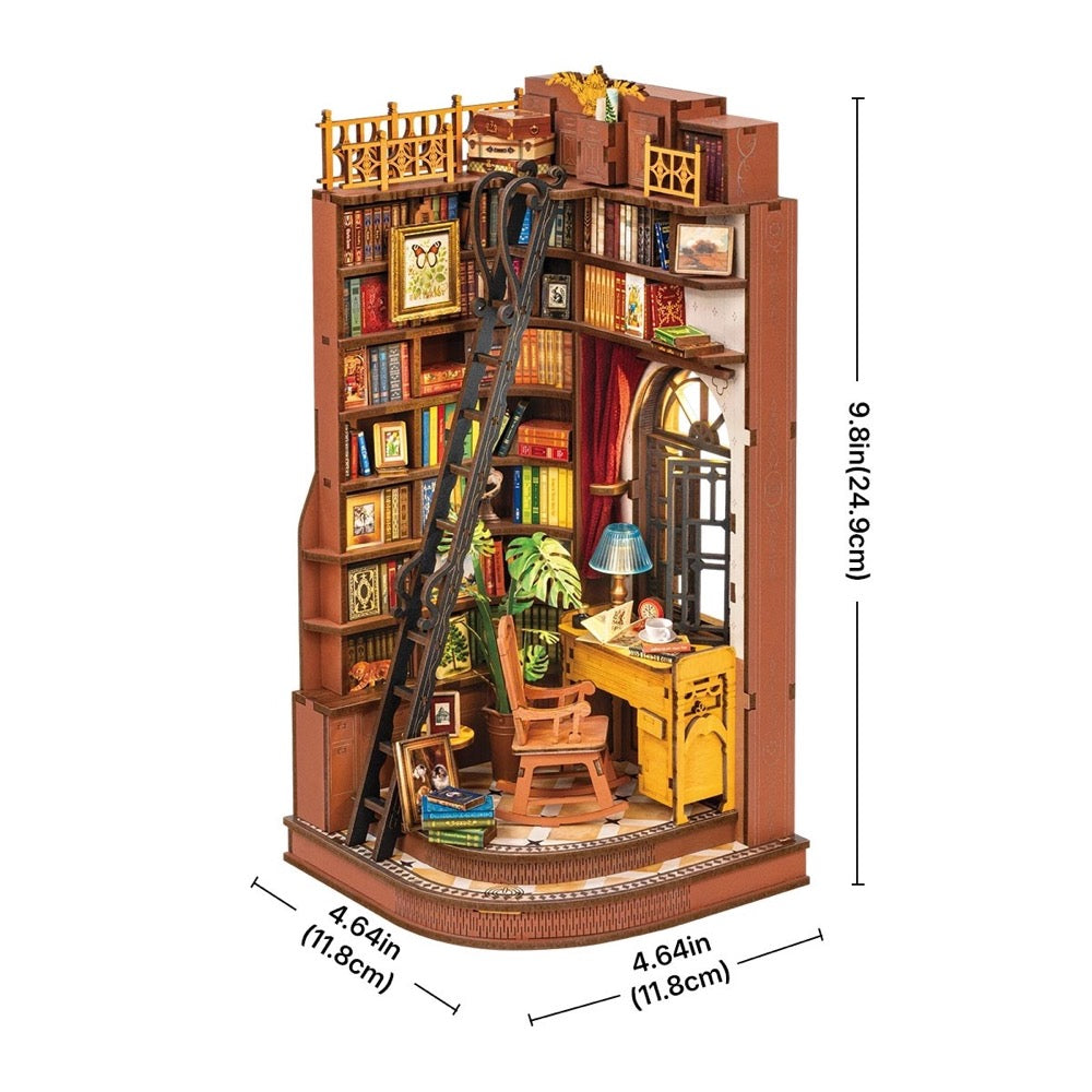 Robotime DIY Silent Corner Study