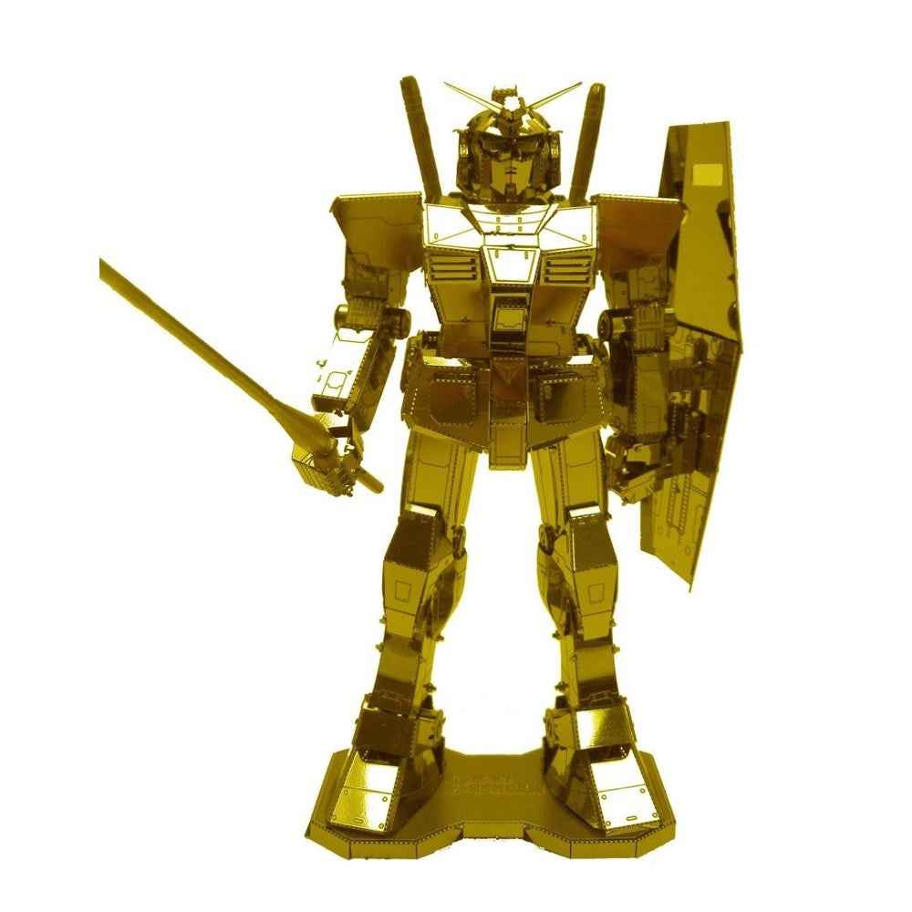 Bandai Tenyo Gold RX78-2 Metallic Nano Puzzle Figure Kit