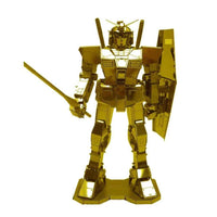 Bandai Tenyo Gold RX78-2 Metallic Nano Puzzle Figure Kit