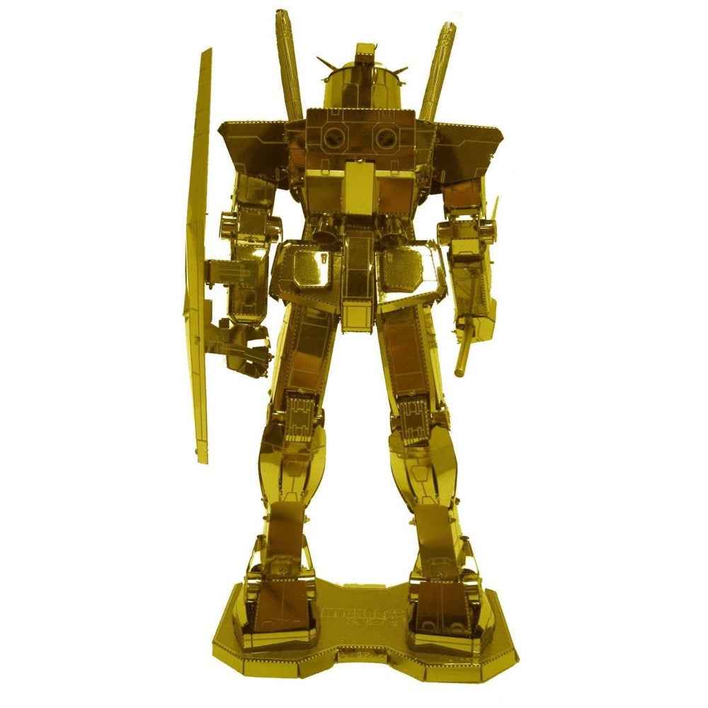Bandai Tenyo Gold RX78-2 Metallic Nano Puzzle Figure Kit