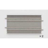 Tomix 1066 N Straight Double Slab Track 5-1/2