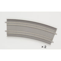 Tomix 1169 N Curved Double Slab Track 21-1/4