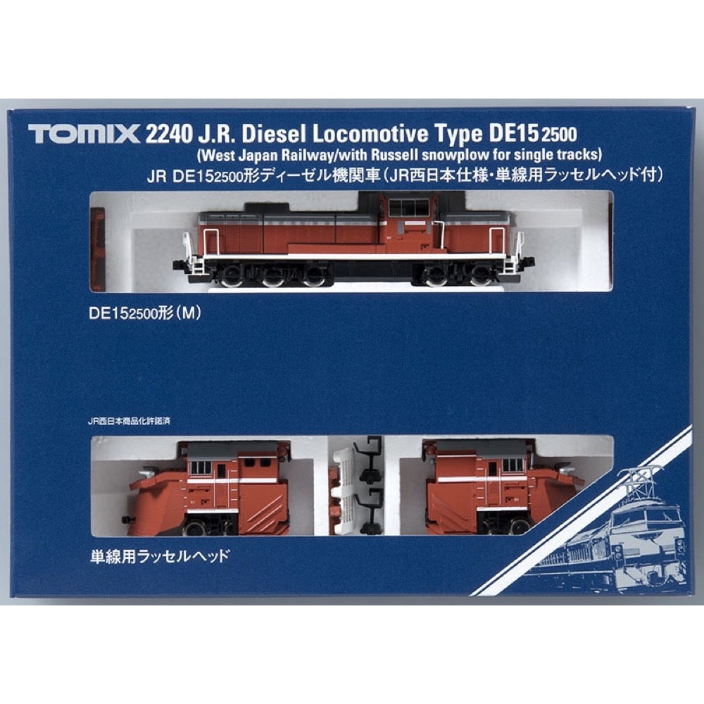 Tomix 2240 N 2240 DE Type 15 J.R. West Single Lane with russel