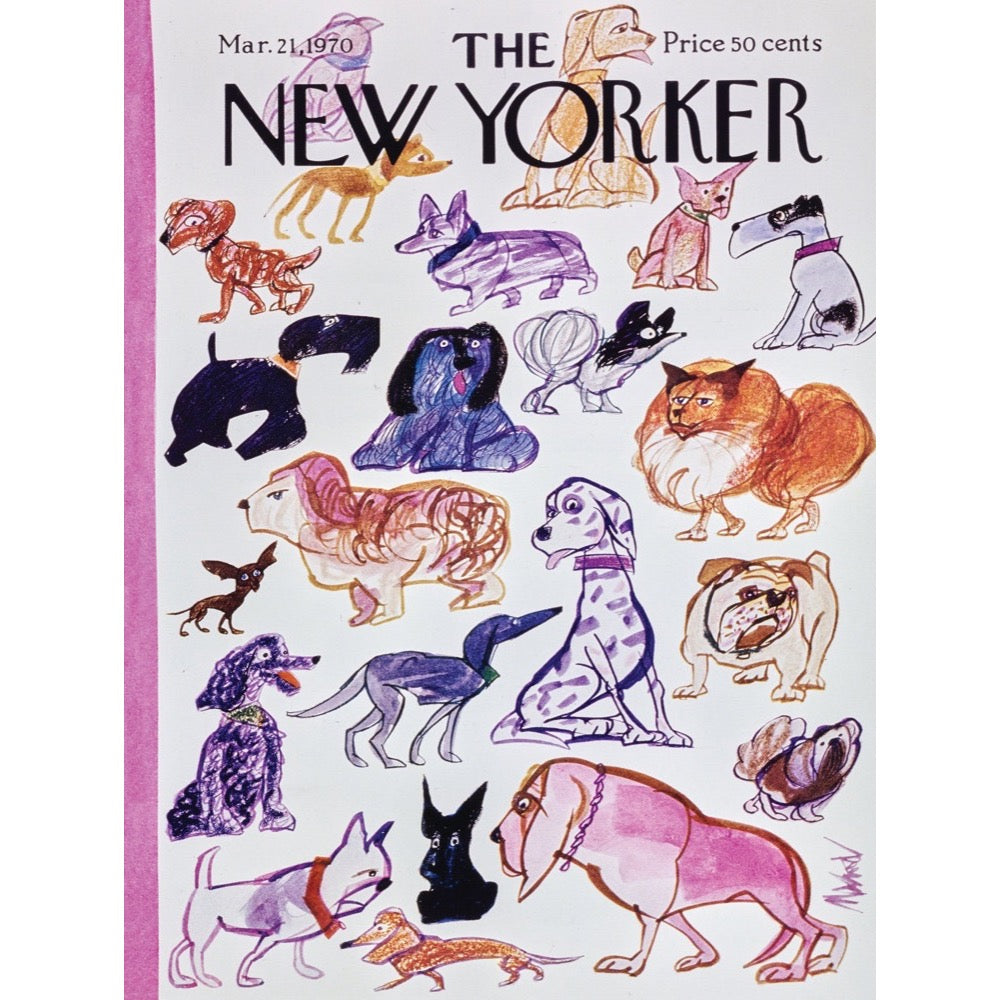 New York Puzzle Company Doggies 750pc Jigsaw Puzzle