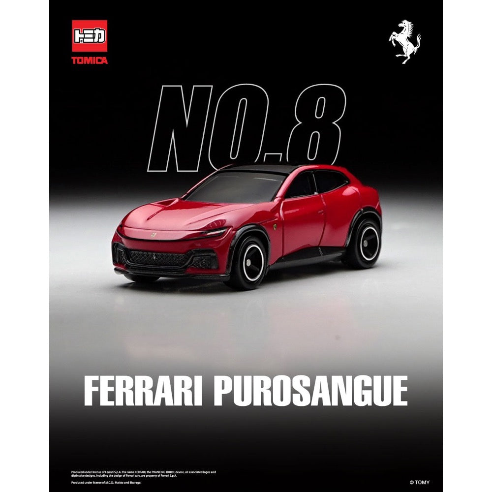 Tomica 1/64 Mainline 008 Ferrari Purosangue