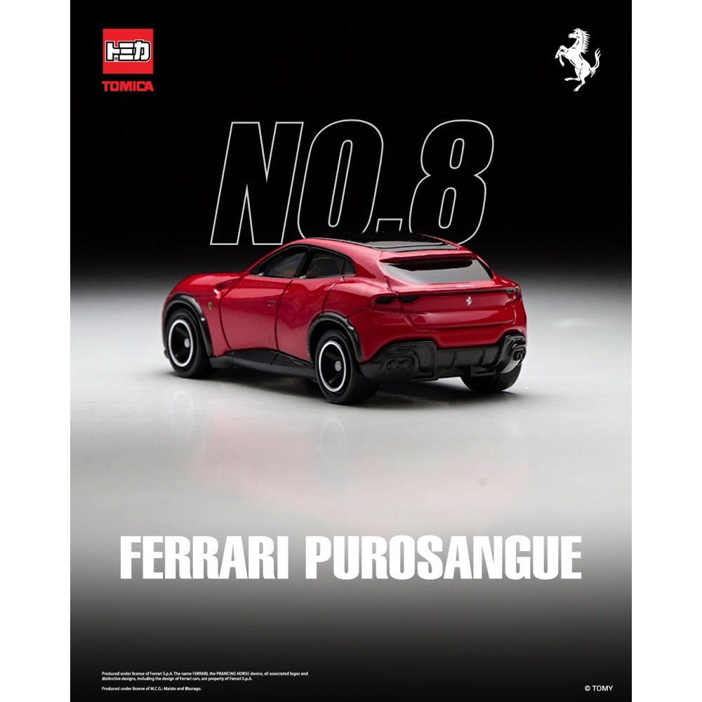 Tomica 1/64 Mainline 008 Ferrari Purosangue