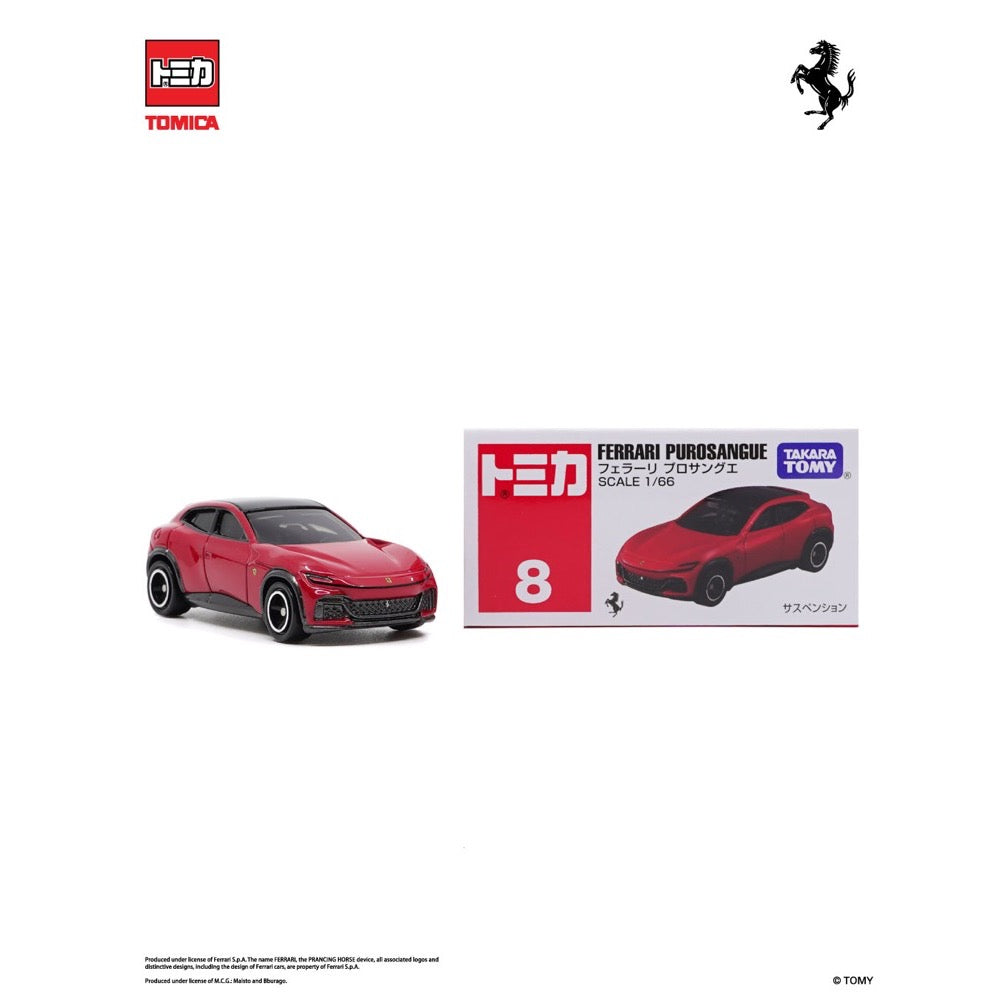 Tomica 1/64 Mainline 008 Ferrari Purosangue