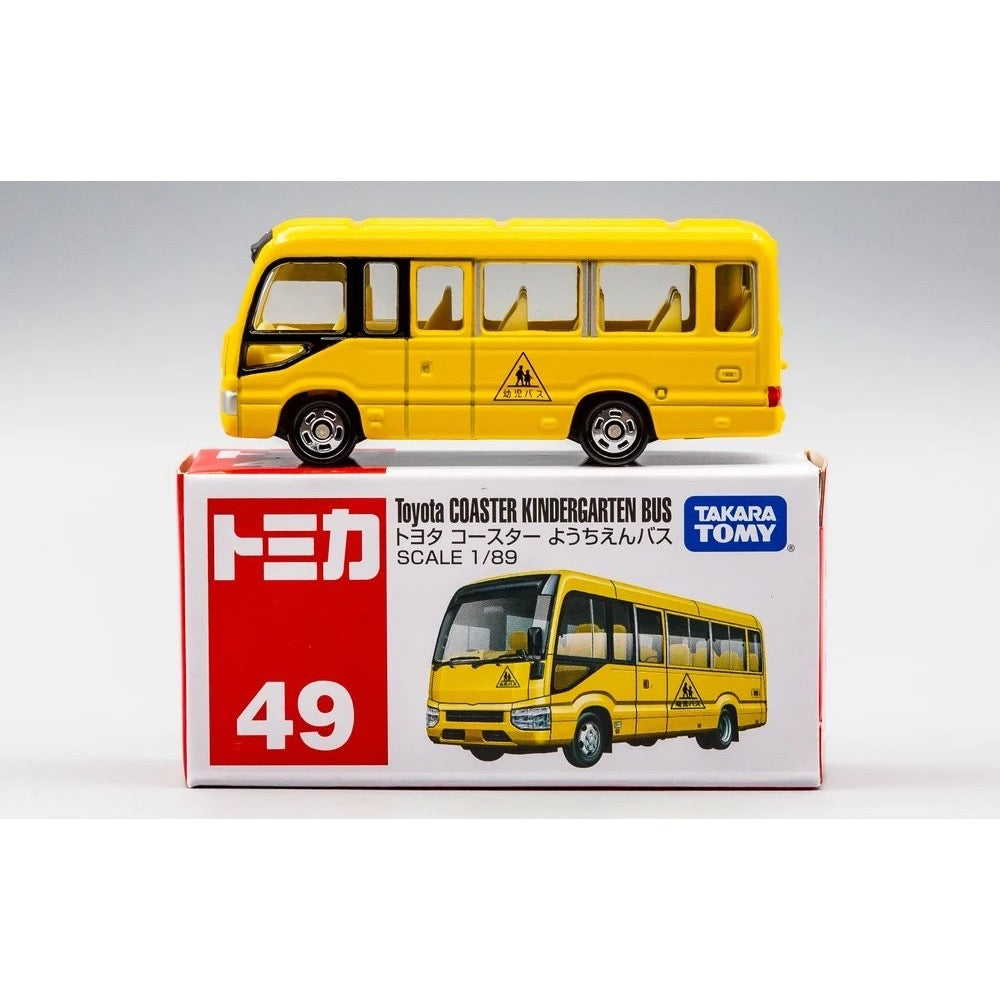 Tomica Mainline No.49 Toyota Coaster Kindergarten Bus
