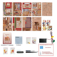 Tonecheer Toast Bakery Book Nook