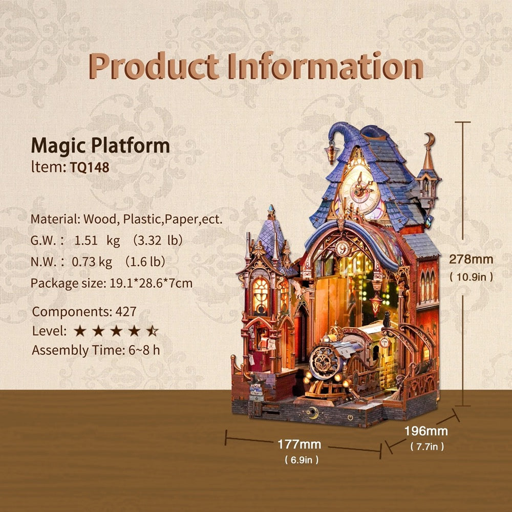 Tonecheer Magic Platform Book Nook