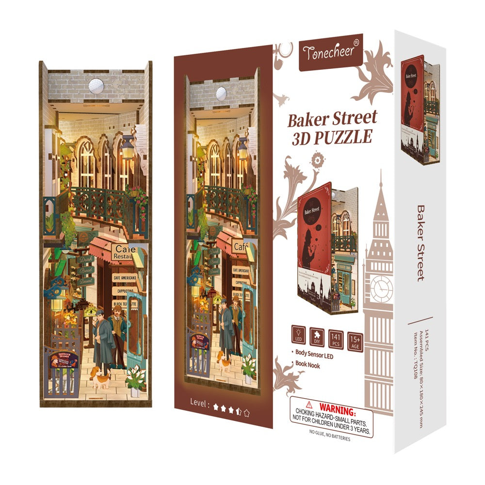 Tonecheer Baker Street Book Nook
