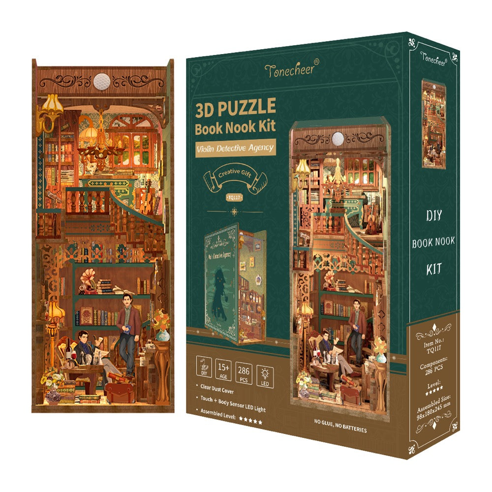 Tonecheer Violin Detective Agency Booknook