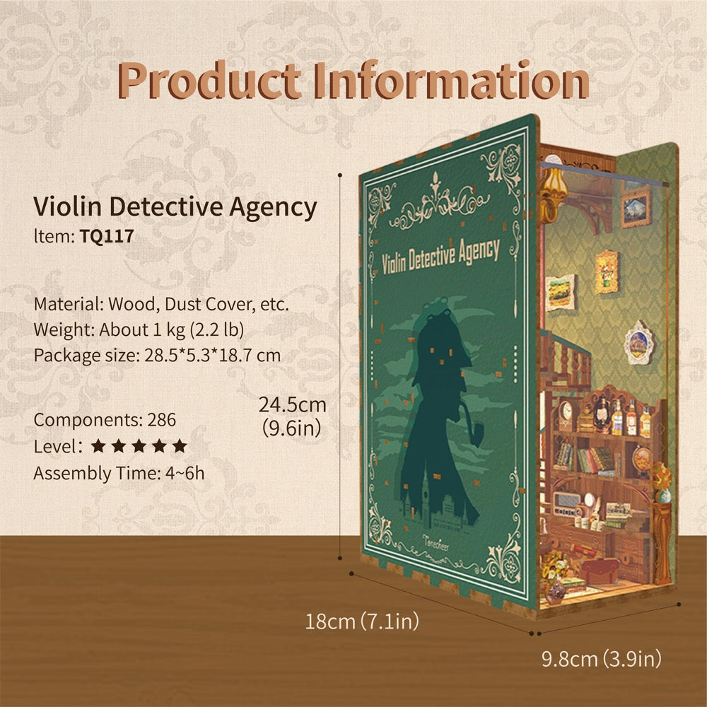 Tonecheer Violin Detective Agency Book Nook
