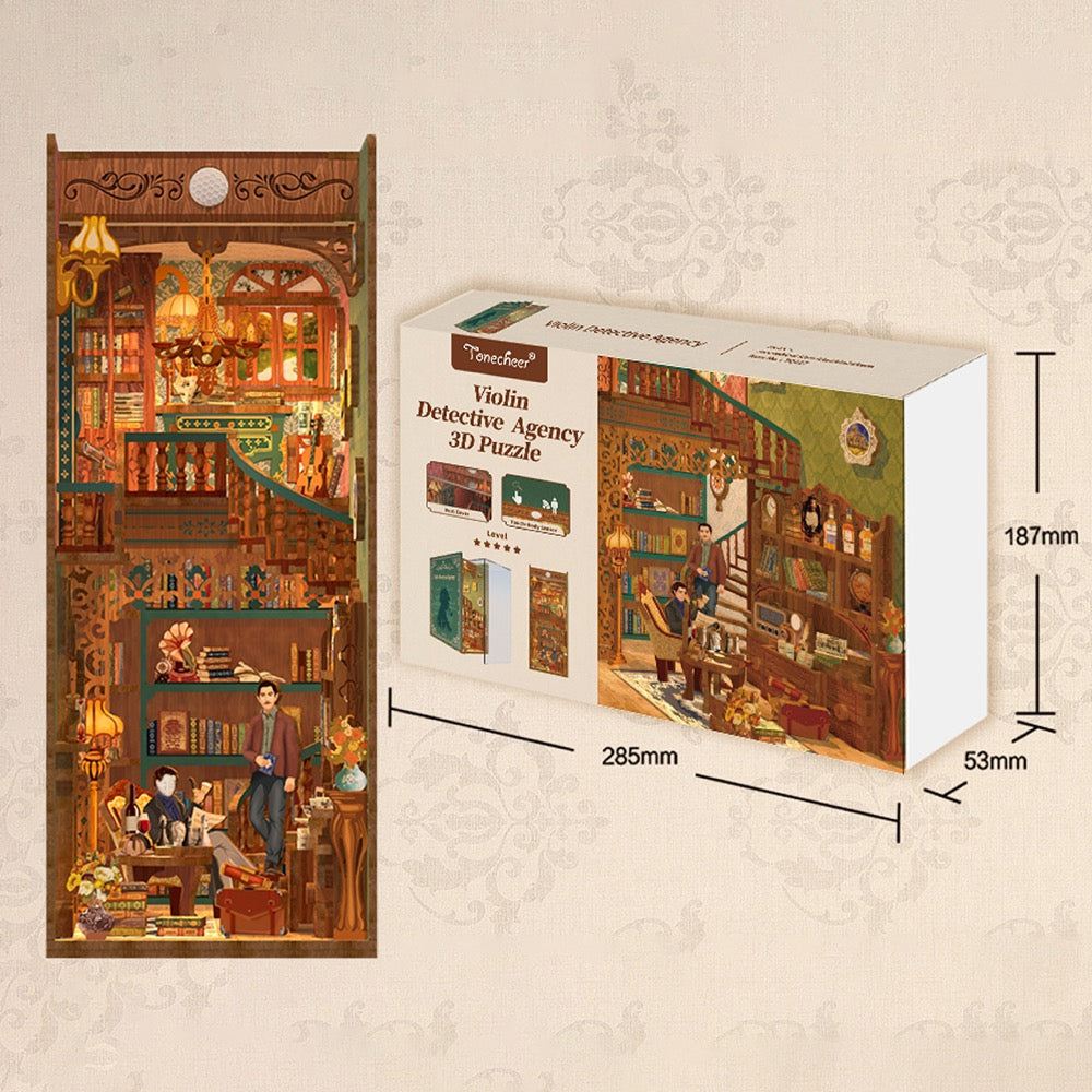 Tonecheer Violin Detective Agency Book Nook