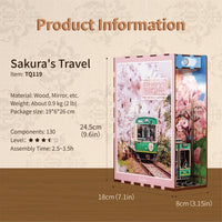 Tonecheer Sakura's Travel Book Nook 6971683351199