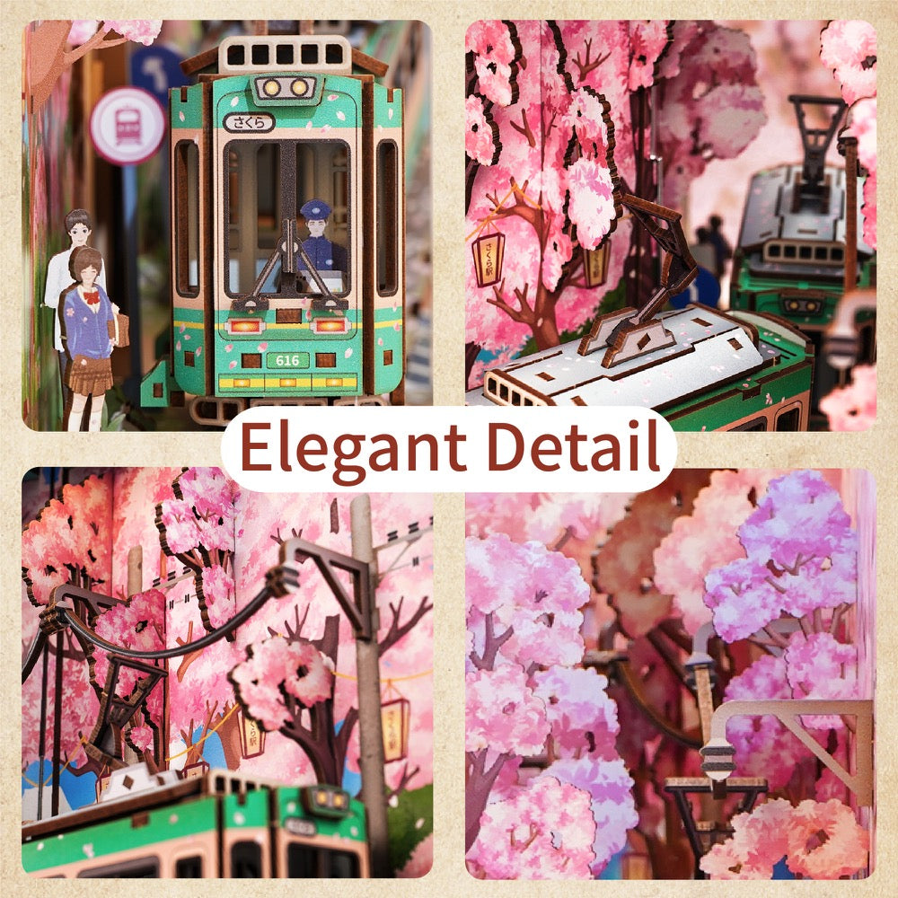 Tonecheer Sakura's Travel Book Nook 6971683351199