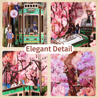 Tonecheer Sakura's Travel Book Nook 6971683351199