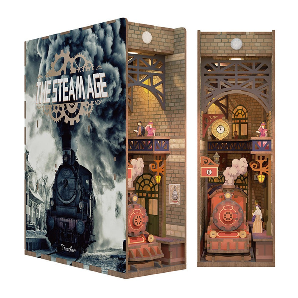 Tonecheer The Steam Age Book Nook