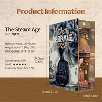 Tonecheer The Steam Age Book Nook