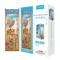 Tonecheer Travel With The Wind Book Nook