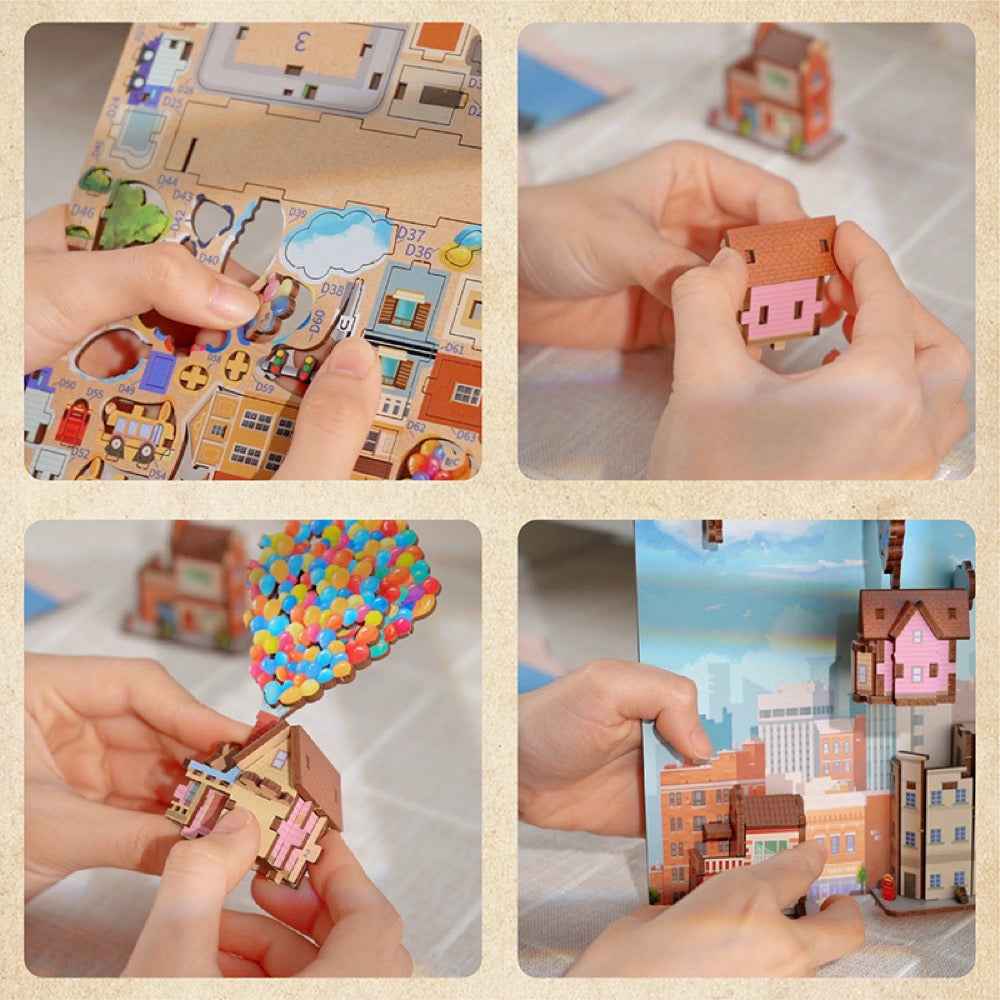 Tonecheer Travel With The Wind Book Nook