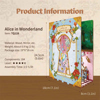Tonecheer Alice In Wonderland Book Nook