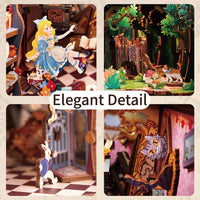 Tonecheer Alice In Wonderland Book Nook