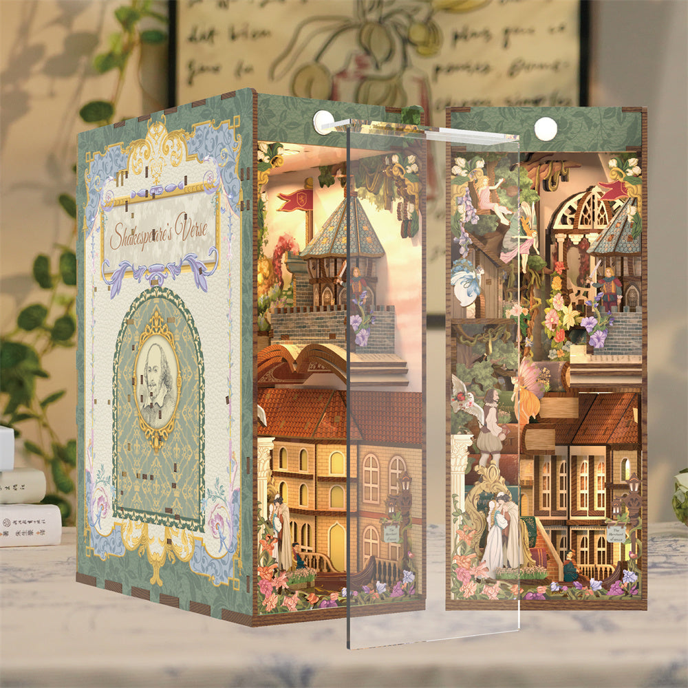 Tonecheer Shakespeare's Verse Book Nook 6971683351298