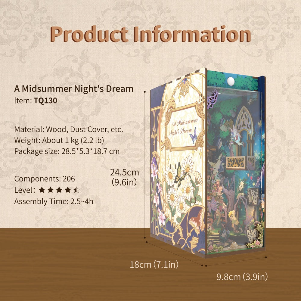 Tonecheer A Midsummer Night's Dream Booknook 6971683351304